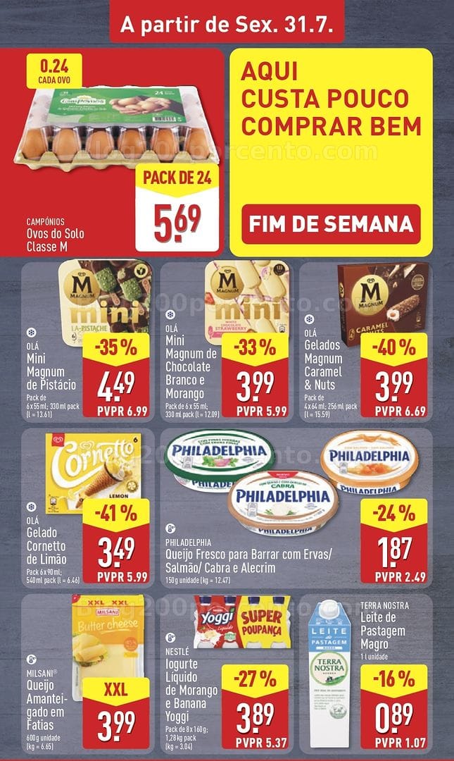 Antevisão Folheto ALDI Promoções de 27 julho a 2 agosto